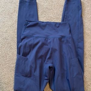 no fromt seam pocket & scrunch leggings